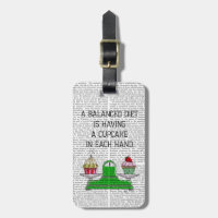 En balanserad dietillustration