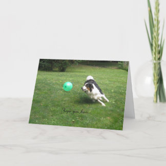 "En ballongdag!" Kort