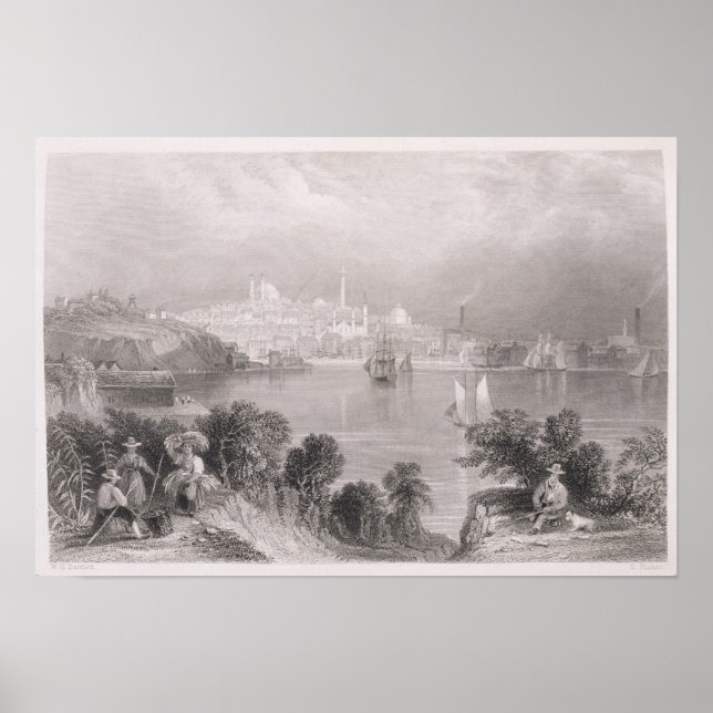 En Baltimore-vy Poster (Framsidan)