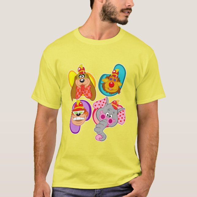 En banan, två banan, tre banan, fyra. t shirt (Framsida)