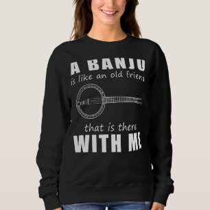 En Banjo Är Som En Gammal Vän Som Är Där Med Mig T Shirt