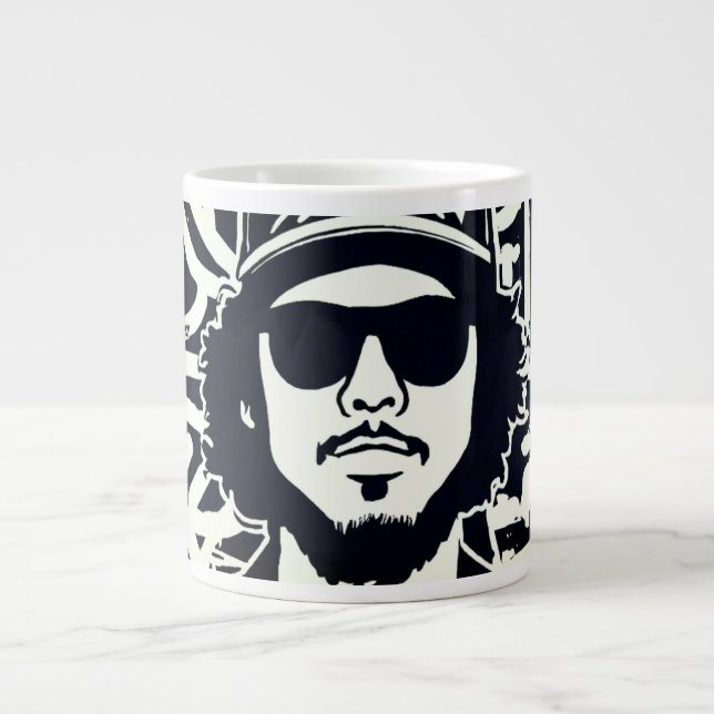 En Bape Art-Revolution Jumbo Mugg (Framsidan)