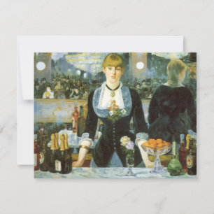 En bar på Folies-Bergère av Édouard Manet
