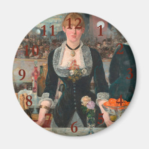 En bar på Folies-Bergère Edouard Manet Magnet