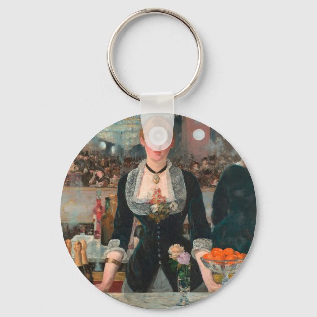En bar på Folies-Bergère Edouard Manet Nyckelring (Framsida)