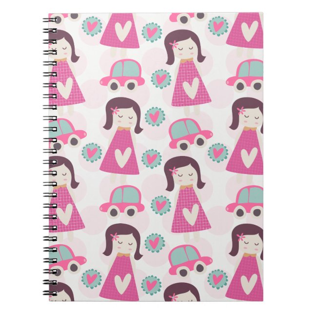 en bärbar dator anteckningsbok med spiral (Framsidan)