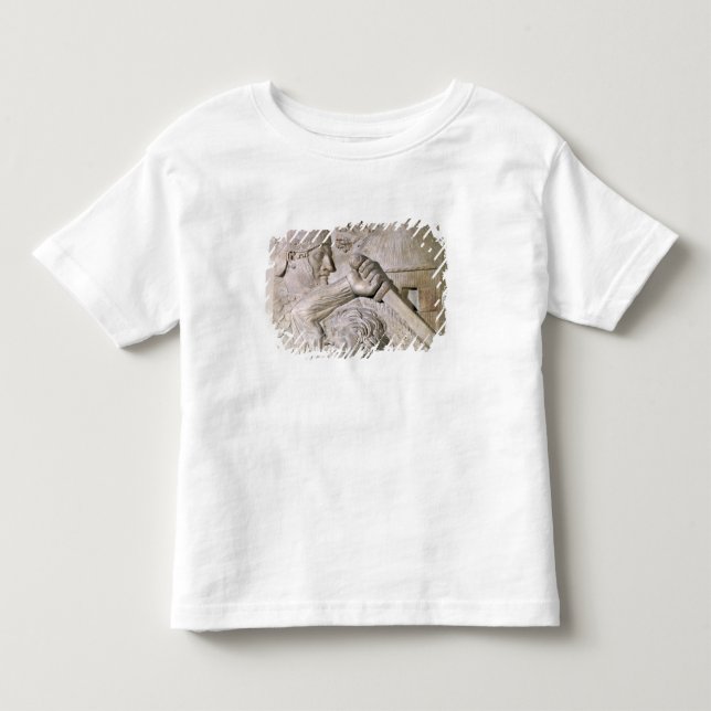 En barbar- stridighet en romersk legionary t-shirt (Framsida)