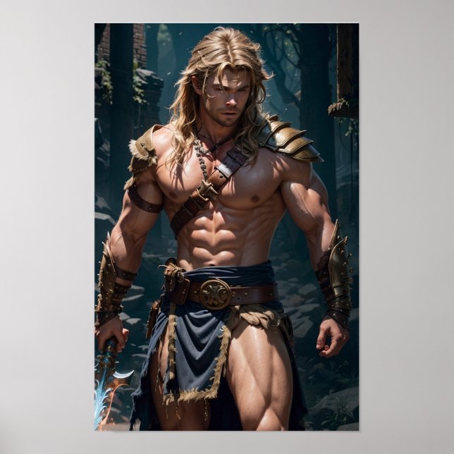 En Barbarisk Won, slaget #3 Poster (Framsidan)