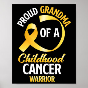 En barncancersjukas berömda mormor poster