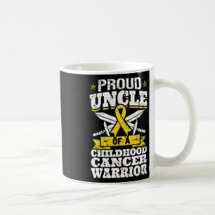En barncancervårdare som är känd för sin barnmorsk kaffemugg