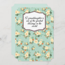 En barndotter är en av de underbarare välsignelser julkort