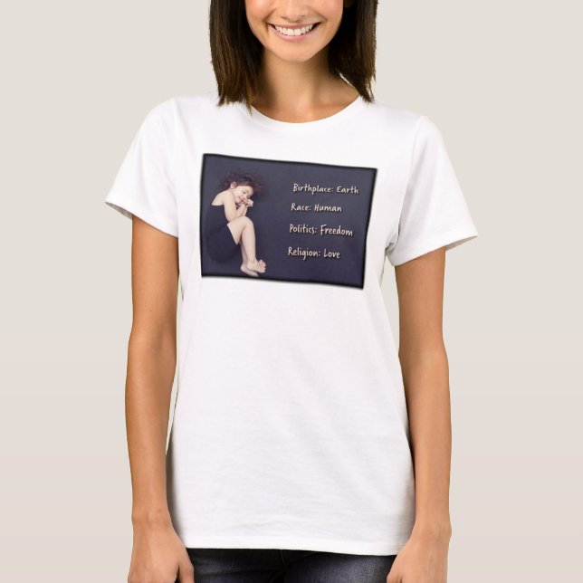 En barns filosofi t-shirt (Framsida)