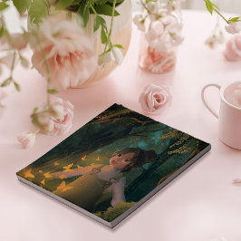 En barnslig gnista anteckningsblock