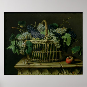 En basket av druvor poster