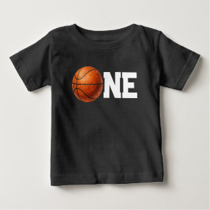 En basketboll första födelsedag t shirt