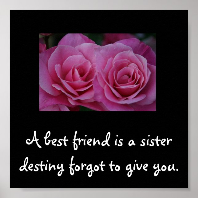 En bästa vän poster (Framsidan)