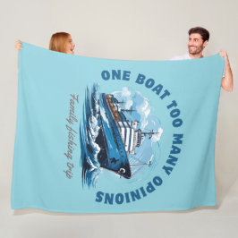 En båt för många åsikter, Familjefält i resa Fleecefilt