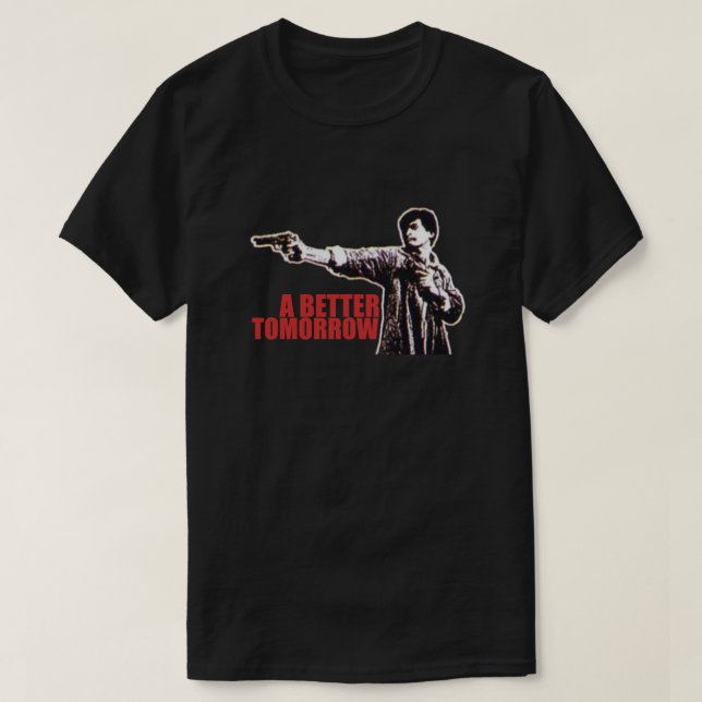 En bättre framtid - Chow Yun-Tjocken - John Woo -  T Shirt (Design framsida)