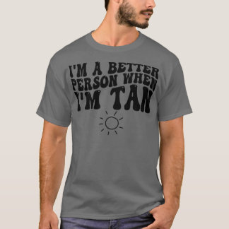 En bättre person när han eller hon t shirt
