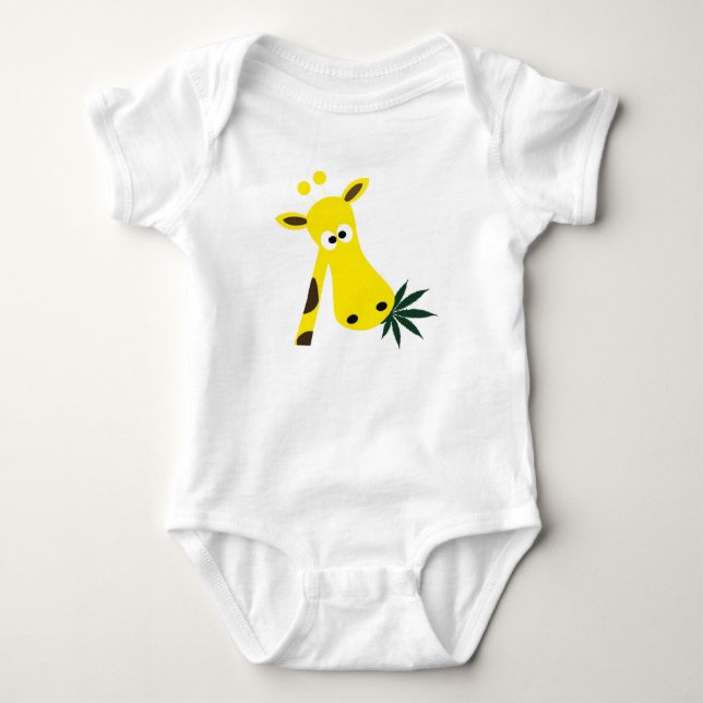 En bedövad giraff t shirt (Framsida)