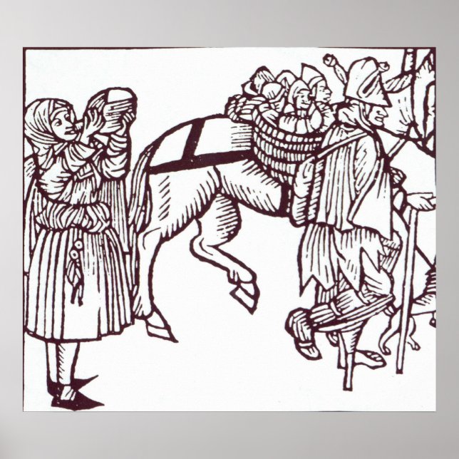 En Beggar-familj Poster (Framsidan)