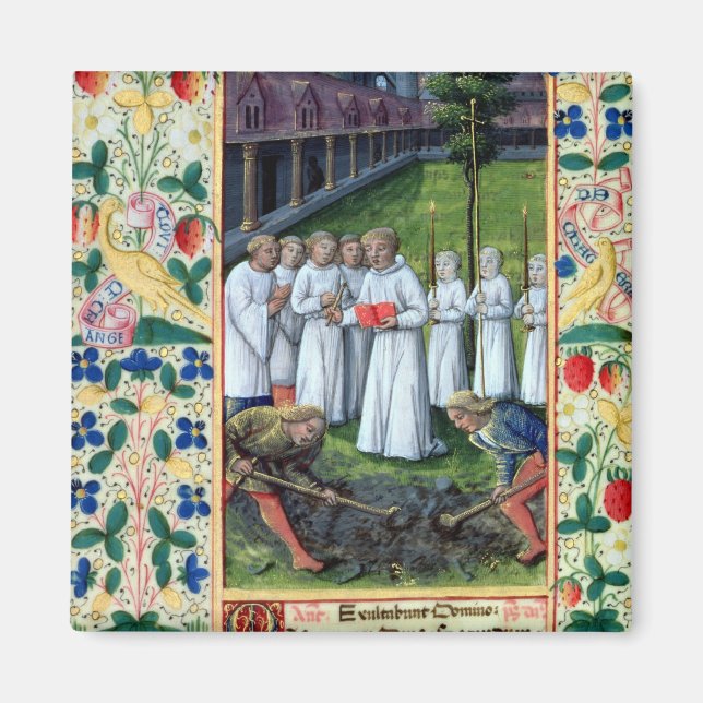 En begravning magnet (Framsidan)