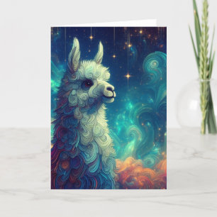 En beklaglig Llama Kort
