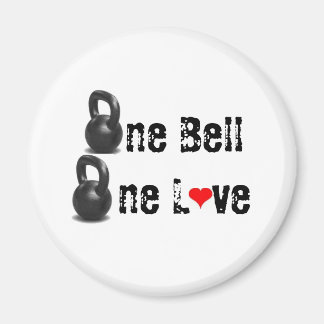En bell, en Kärlek-magnet Magnet