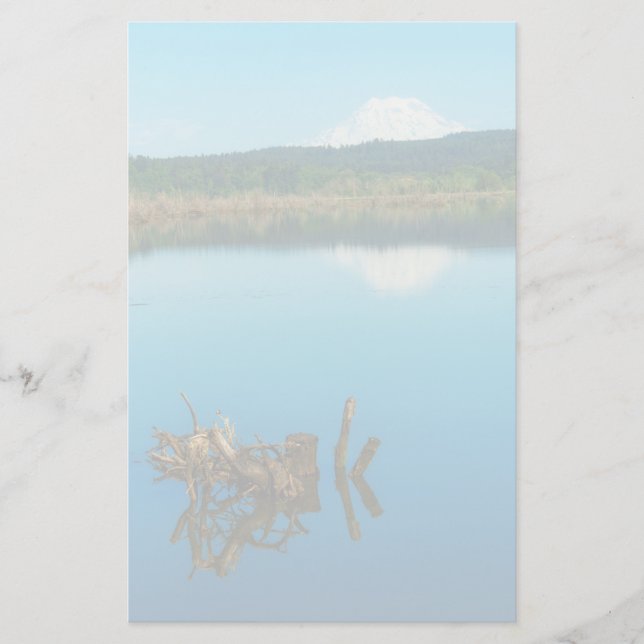 En bergsPeers över en hedge Brevpapper (Framsida)