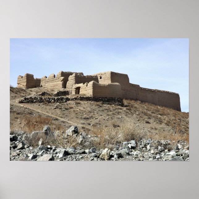 En berikad förening i byn Akbar Kh Poster (Framsidan)