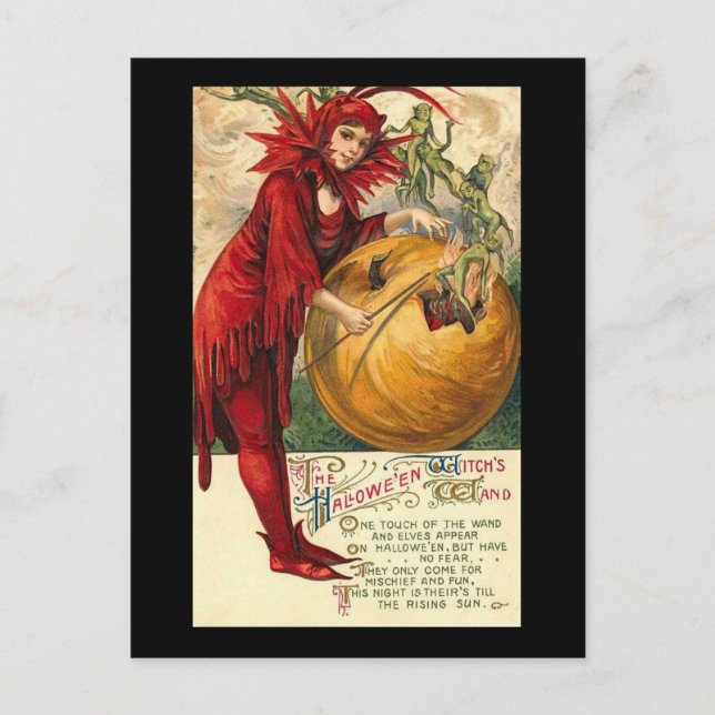 En beröring av Trollspöet Vykort (Framsida)