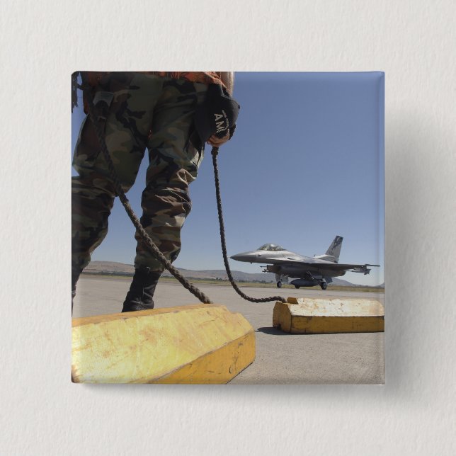 En besättningschef från Förenta staterna Luft Knapp (Framsida)