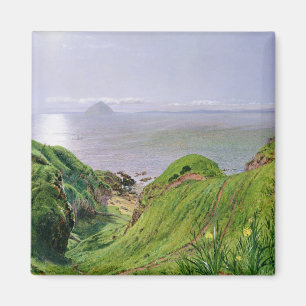 En beskåda av Ailsa Craig och islen av Arran, 186 Magnet