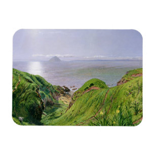 En beskåda av Ailsa Craig och islen av Arran, 186 Magnet