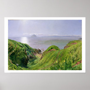 En beskåda av Ailsa Craig och islen av Arran, 186 Poster