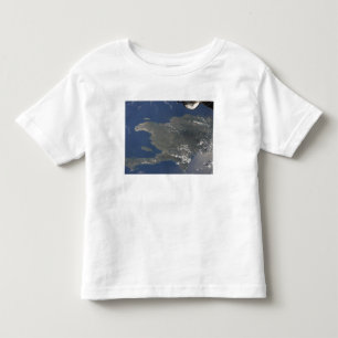 En beskåda av den karibiska ön av Hispaniola T-shirt