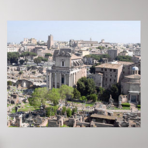 En beskåda av den Rome forafomen Farnesen Poster