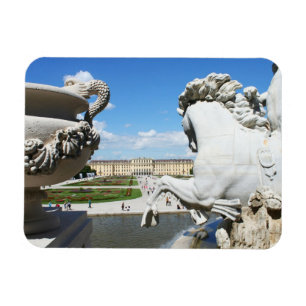 En beskåda av den Schonbrunn slotten i Wien, Magnet