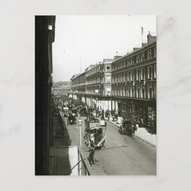En beskåda av den Westbourne dungen, London Vykort (Framsida)