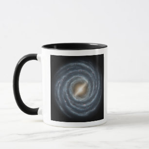 En beskåda av vår egna Milky långt galax Mugg