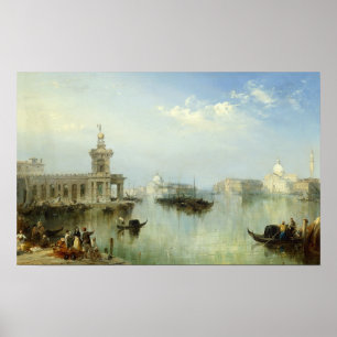 En beskåda av Venedig Poster