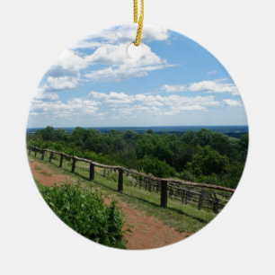 En beskåda från Monticello Julgransprydnad Keramik