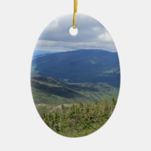 En beskåda från Mt Washington Julgransprydnad Keramik