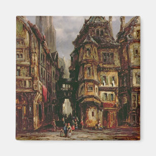 En beskåda i det judiskt inkvarterar, Frankfurt, Magnet