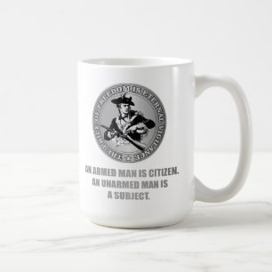 En beväpnad medborgare kaffemugg