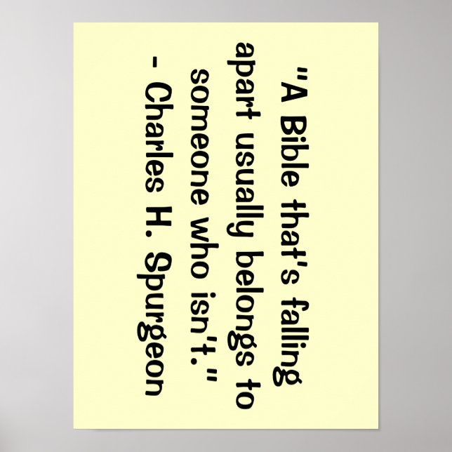 En bibel som faller isär poster (Framsidan)