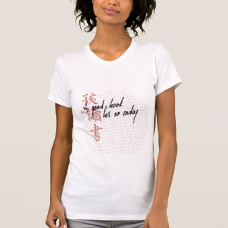 En bibeln på vit - kvinnor tee shirt