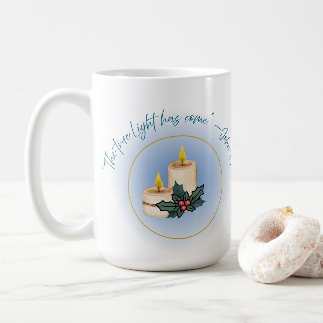 EN BIBELVERS JULMUG KAFFEMUGG (Med munk)