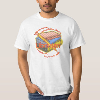 En bibliotekarie Motto t-shirt