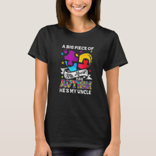 En Biet i mitt hjärta har autism min farbror 1 T Shirt
